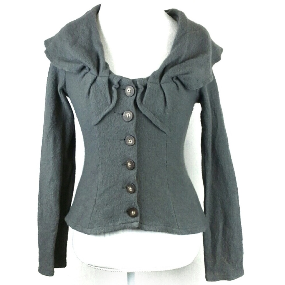 Anthropologie Guinevere Wool Sweater Size Small